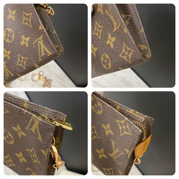 LOUIS VUITTON Bucket Pouch to Crossbody Shoulder Bag 💼 - Picture 11 of 13